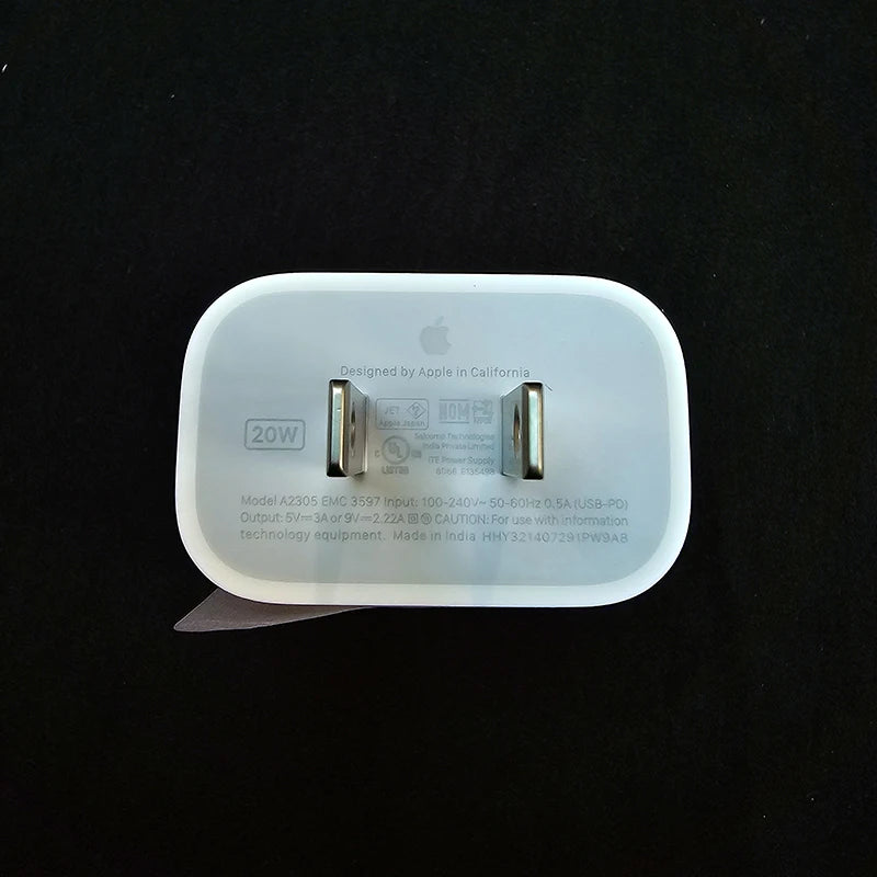 Apple 20W USB-C Fast Adapter A2305 (2Pin) – Lodhi Traders